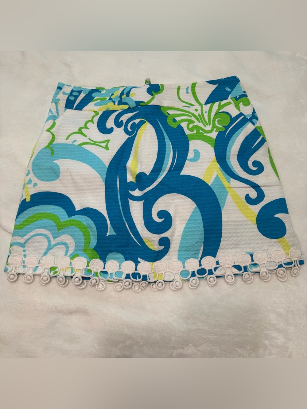Lilly Pulitzer Marigold Skort in Resort White Crystal Coast
